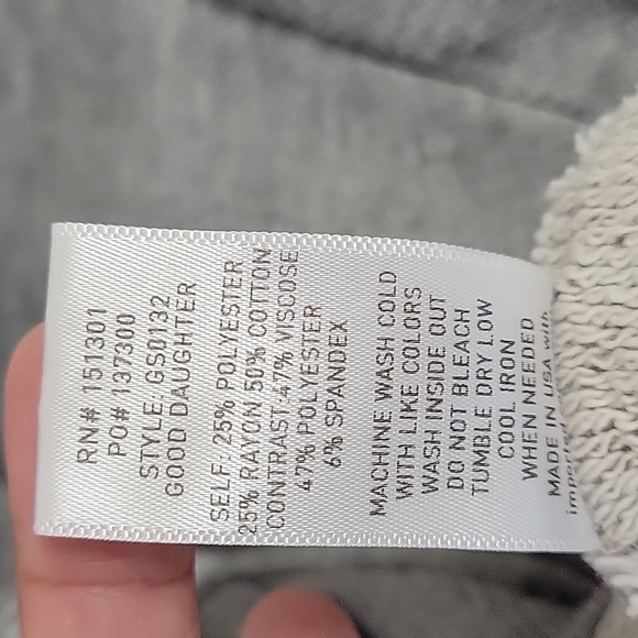 Good America grey crewnew pullover grey sweater women's size XS 1 - Picture 8 of 10